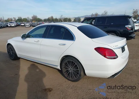 2021 Mercedes-Benz C 300 Sedan from USA, damaged, VIN W1KWF8DB6MR639459